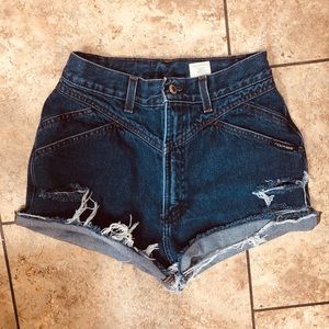 Vintage Rockies cutoffs